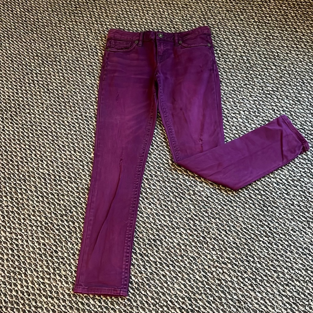 MEK DNM purple Jeans NWOT
